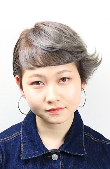Hair Design Jumokuのヘアカラーのスタイリング